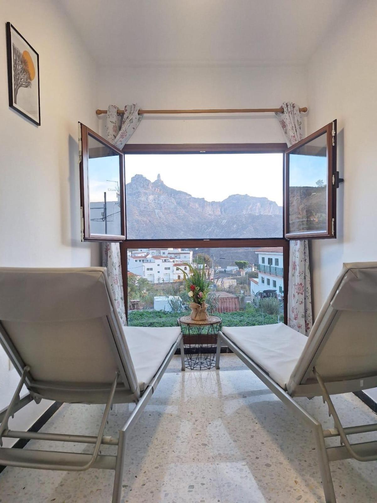 Casa Maruca With Roque Nublo View Villa Tejeda  Luaran gambar